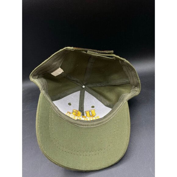 US Border Patrol Hat Cap Green Adult Strapback Halloween Costume USA - Picture 3 of 7